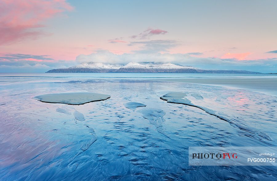 Blue Dawn at Eigg Island