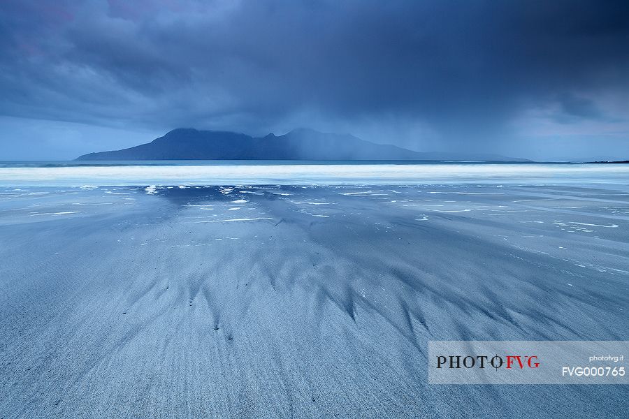Blue Dawn and Storm  at Eigg Island