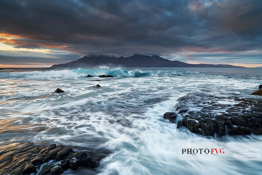 Stormy day at Singing Sands