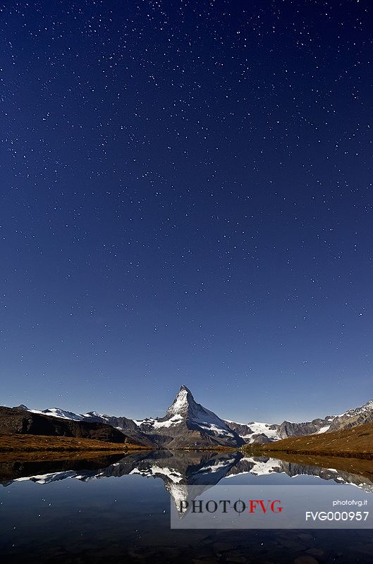 Stelle sopra il Matterhorn