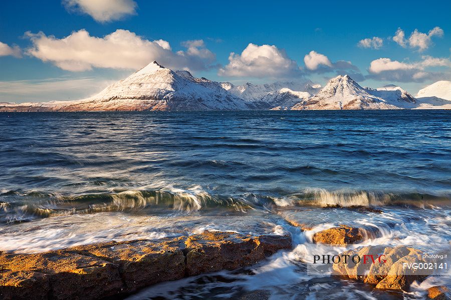 The beautiful Elgol beach at Winter Time