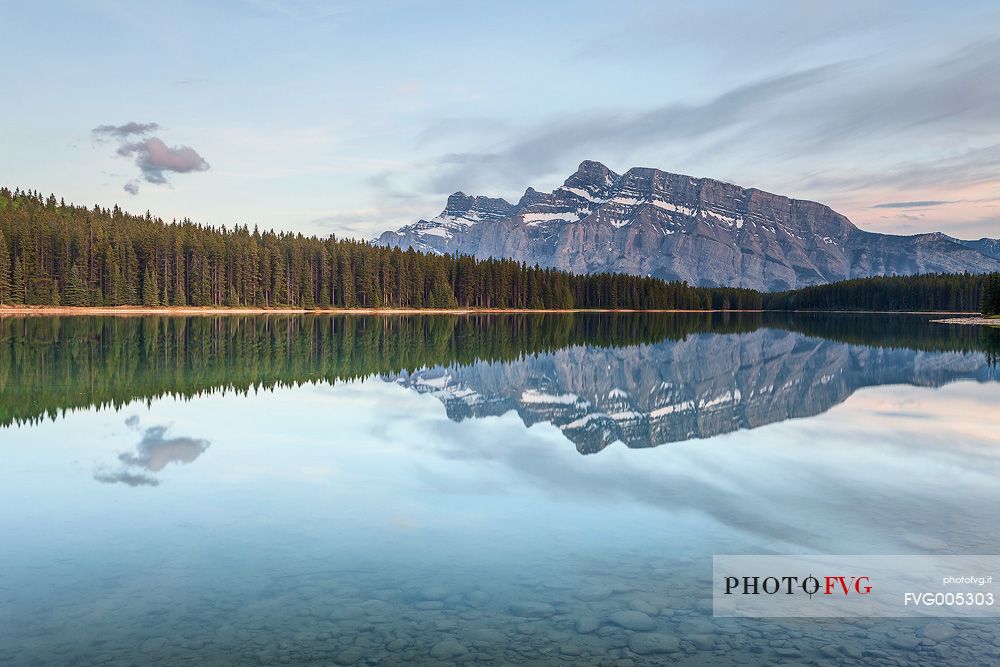 Sunset at Two Jack Lake