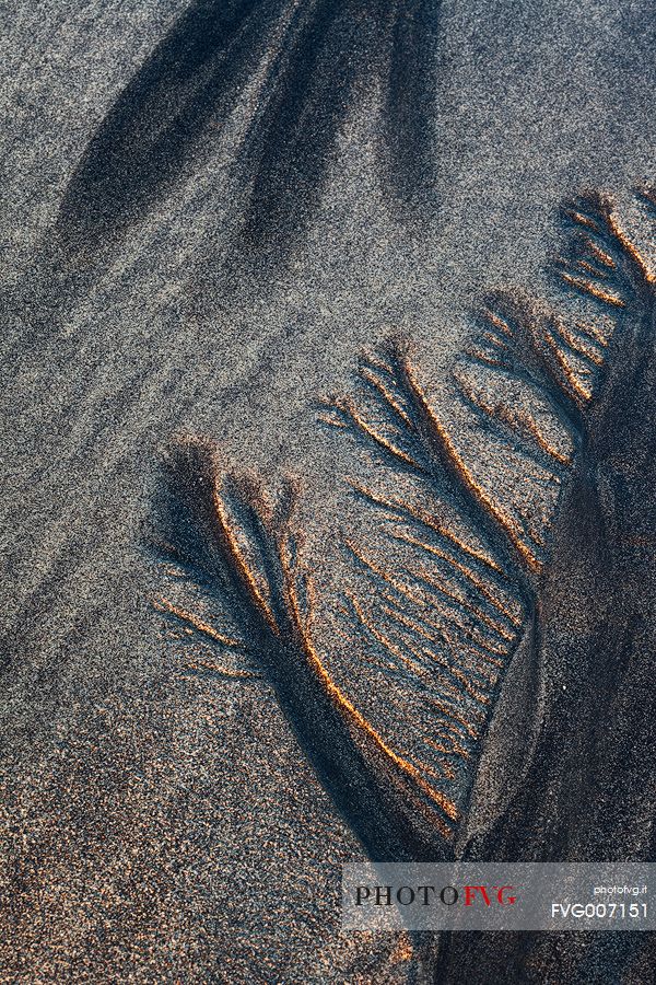 Interesting texture on the surface of the Talisker beach