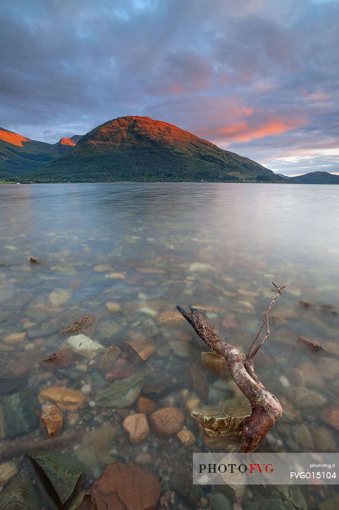 This wood in the lake is perfect for the foreground at sunset time