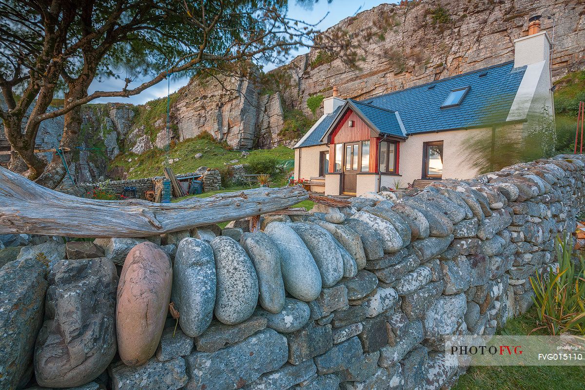 This is the only cottage that could enjoy the view of the Cuillin Hills from Elgol Beach