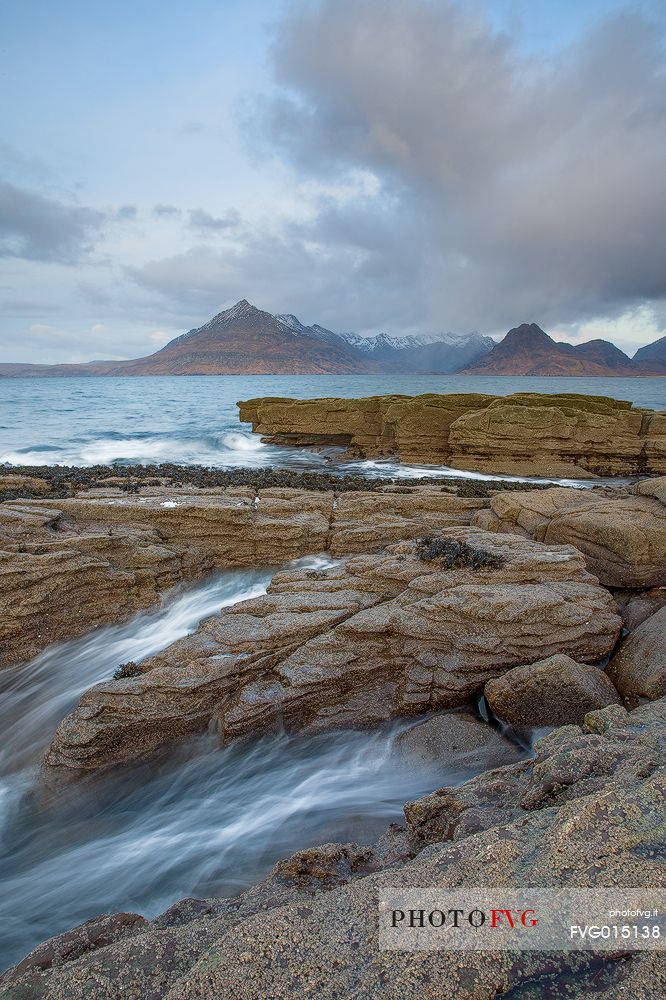 Grey day at Elgol Beach