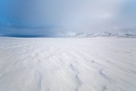 Plenty of snow on the east fjords