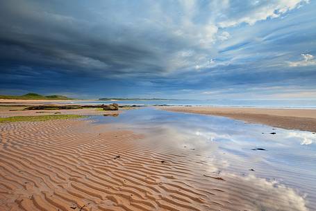 Sunrise at Dunstanburgh Beach