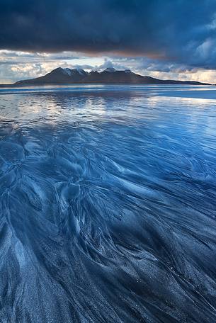 Blue Sunset at Eigg Island