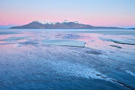 Blue Dawn at Eigg Island