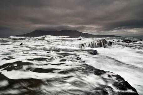 Stormy day at Singing Sands