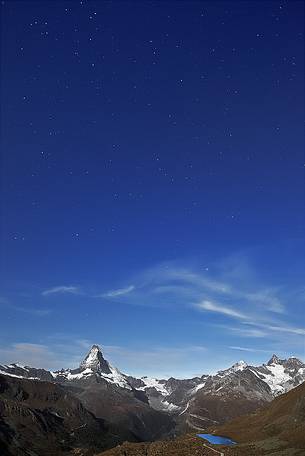 Stars above Matterhorn