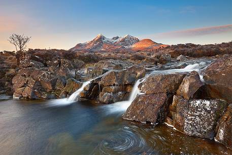 Black Cuillin at sunrise