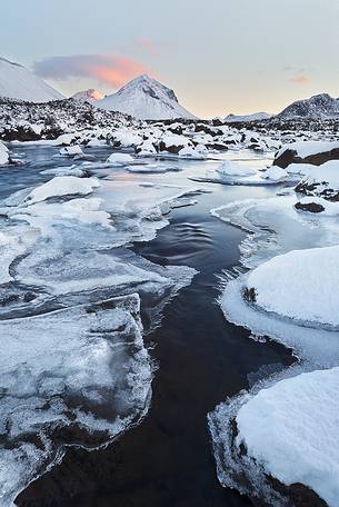 Cuillin Hills at sunset