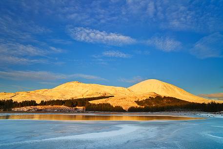 Red Cuillin at sunrise