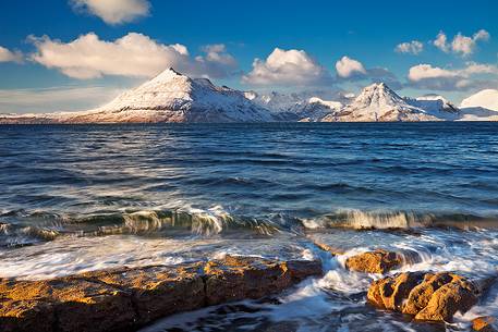 The beautiful Elgol beach at Winter Time
