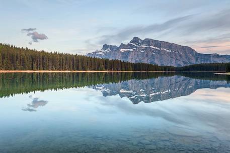 Sunset at Two Jack Lake