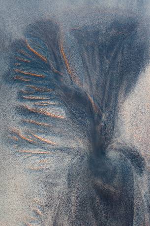 Interesting texture on the surface of the Talisker beach