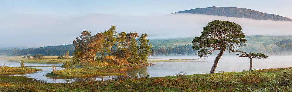 A classic Scottish panorama at summer time