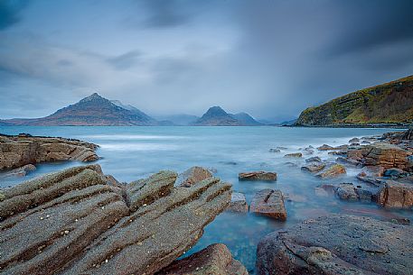 Grey day at Elgol Beach