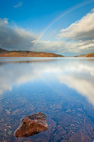 A magnificent rainbow above Loch Cluanie