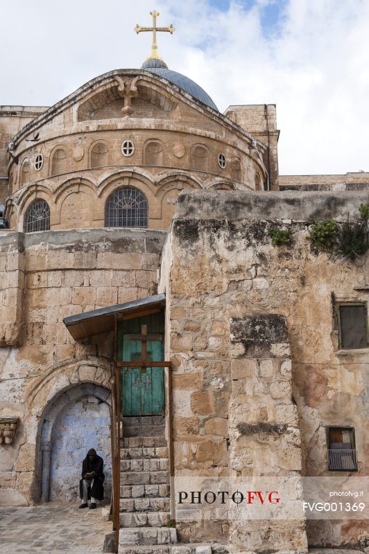 Praying in the streets of Jerusalem, Israel