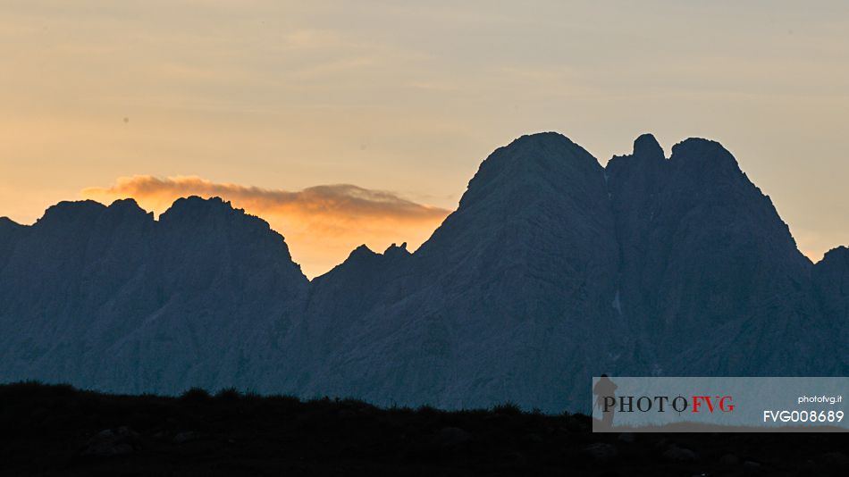  A photographer will enjoy the peace and quiet of the altitude at sunset