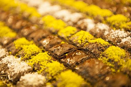 Typical desserts in Nazareth, Israel