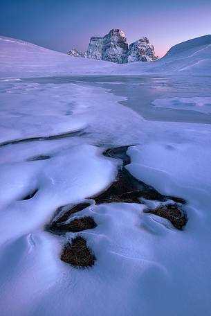 Frozen Baste Lake