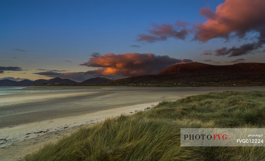 sunset over Luskentyre