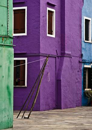 urban colorfull architecture or Burano near Venice, new and old house create a magic atmosphere urban colorfull architecture or Burano near Venice, new and old house create a magic atmosphere