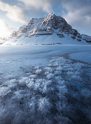 Sunrise at Bow lake, Canadian Rockies landscape, Banff national park, rocky mountains, Alberta, Canada Sunrise at Bow lake, Canadian Rockies landscape, Banff national park, rocky mountains, Alberta, Canada
