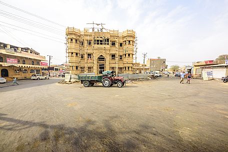 Old palace in the desert, Jaisalmer, Rajasthan, India