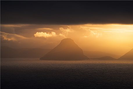 Sunrise at Faroe Island, Denmark, Europe