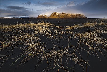 Mountains near Vik i Myrdal, South Iceland, Iceland, Europe