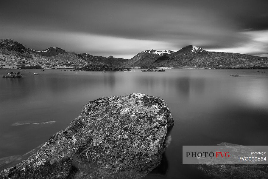 Lochin Na H'Achlaise and the Black Mount, Rannoch Moor