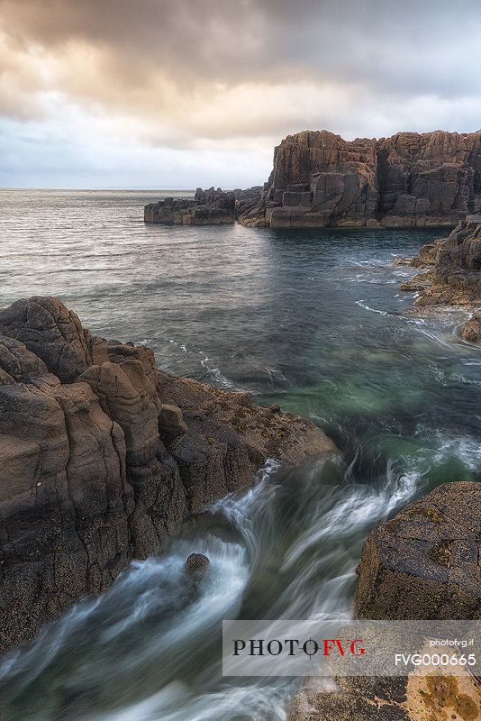 Sunrise on Atlantic Ocean from Skye Island