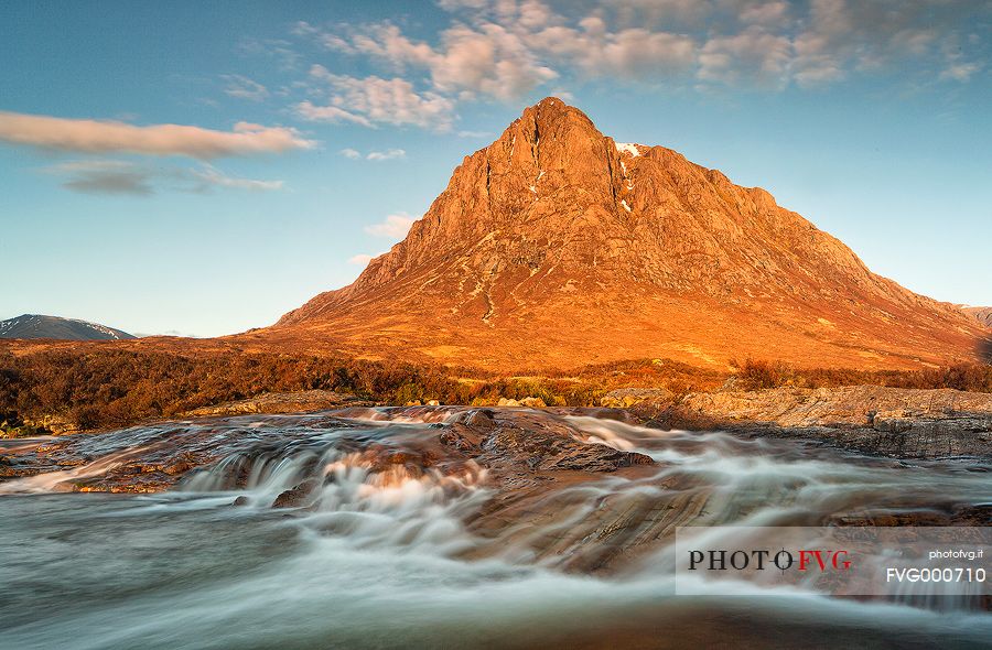 River Coupall at and Black Mount peaks beyond