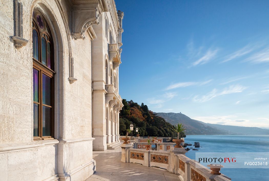 Miramare castle, Trieste, Italy