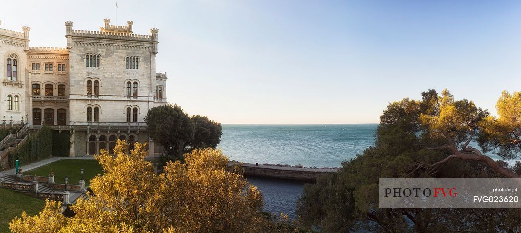 Miramare castle, Trieste, Italy