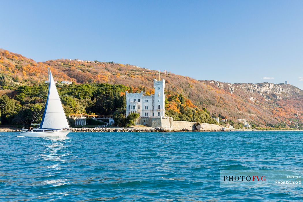 Miramare castle, Trieste, Italy