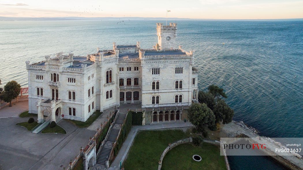 Miramare castle, Trieste, Italy