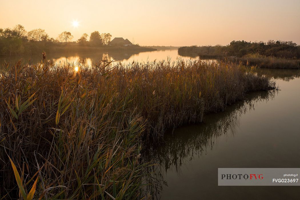 Sunrise at Marano's lagoon, Marano Lagunare, Italy