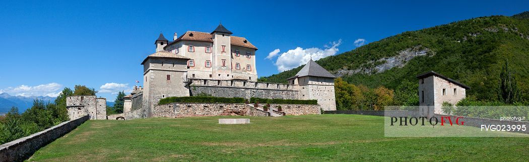 Castel Thun castle,  Val di Non, Trentino, Italy