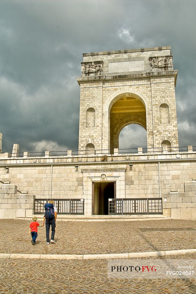 Military memorial Leiten, Asiago, Italy