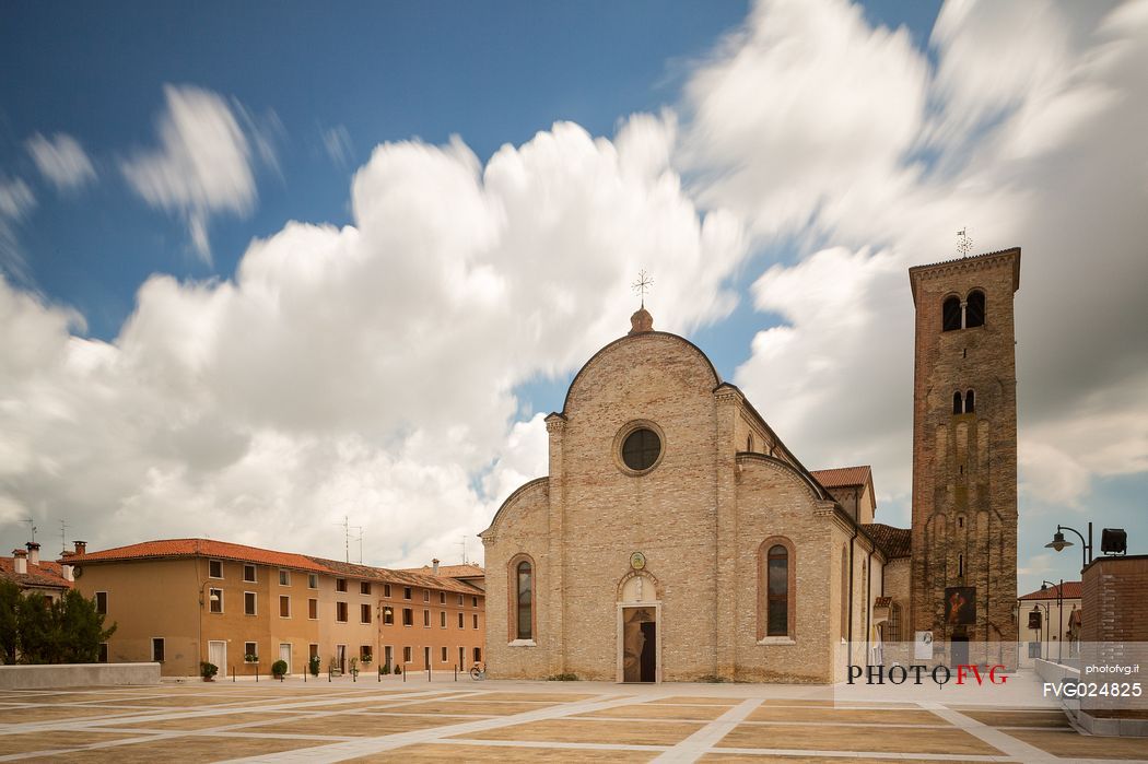 The basilica of Concordia Sagittaria, Venice, Italy