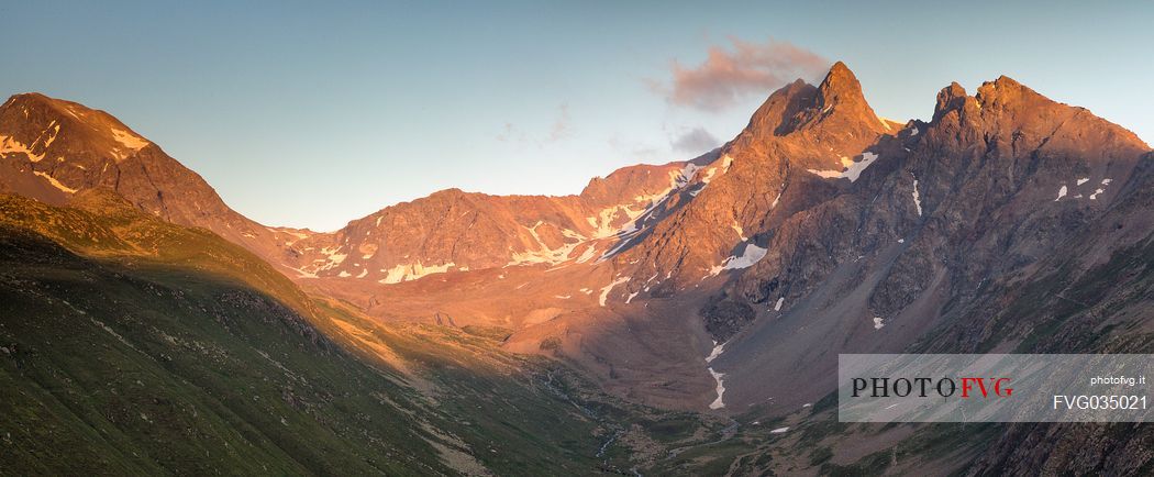 View of swiss Mountain from Muottas Muragl