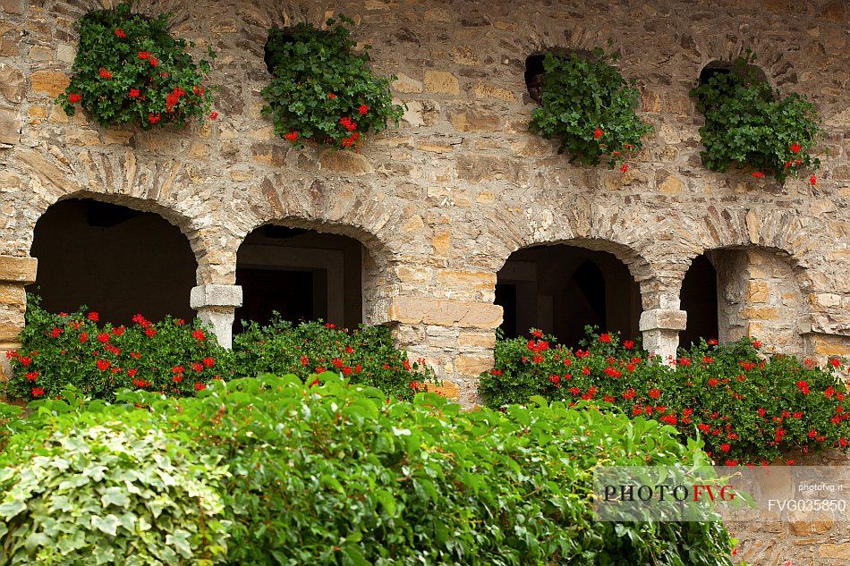 Traditional house in Frisanco village, Friuli Venezia Giulia, Italy, Europe