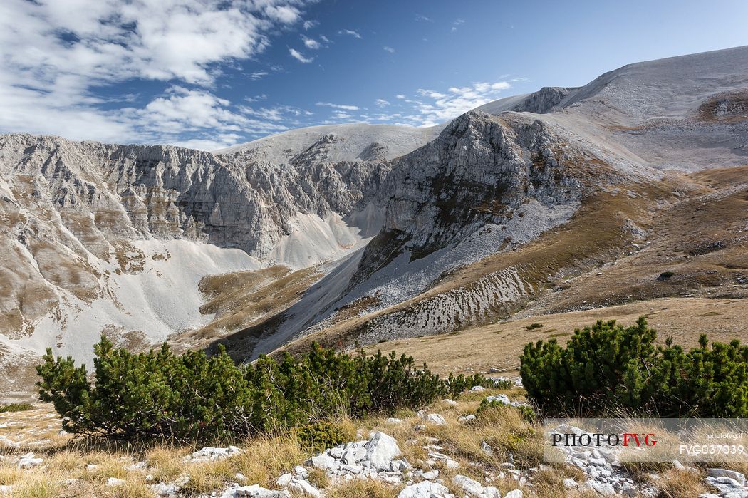 Murelle's amphitheater in the Majella national park, Abruzzo, Italy, Europe