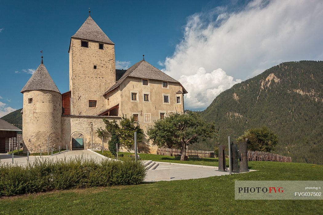 Museum Ladin Ciastel de Tor, San Martino in Badia, Badia valley, Trentino Alto Adige, Italy, Europe